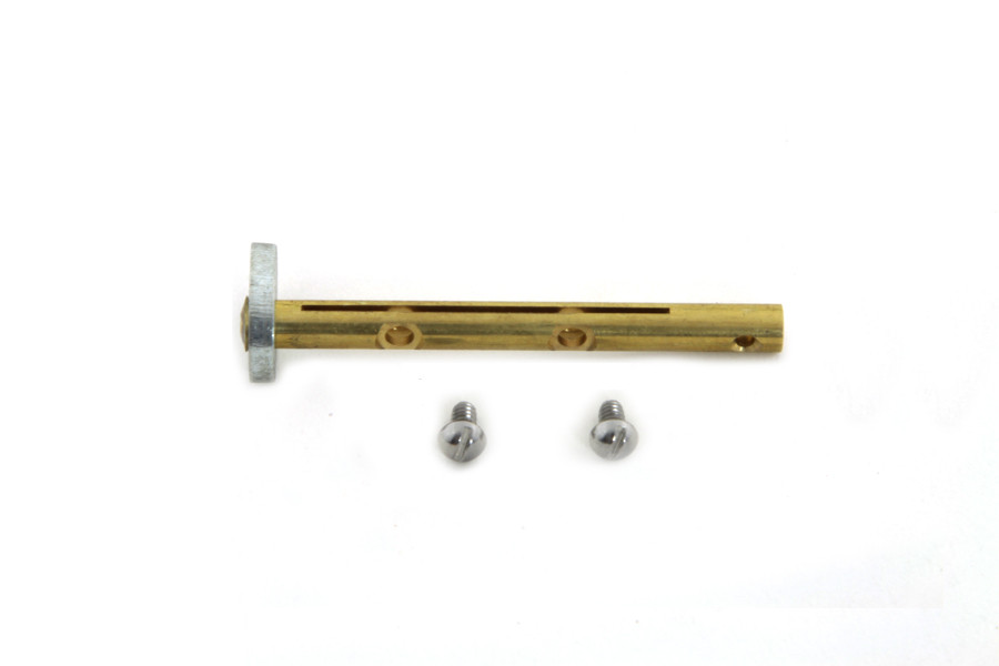 V-Twin #27215-33 - Replica Brass Linkert Carburetor Choke Shaft