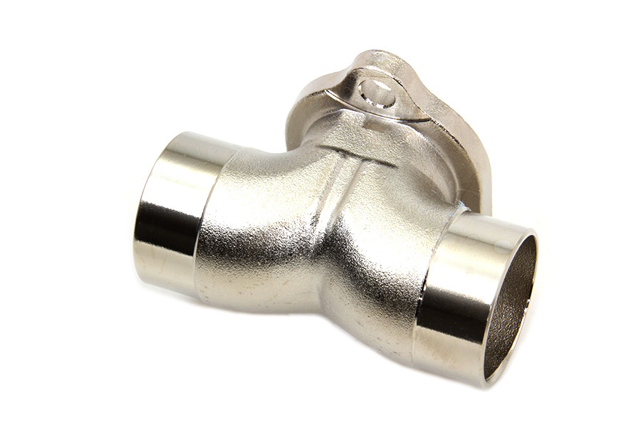 V-Twin #35-0064+NICKEL - Nickel Plated Intake Manifold