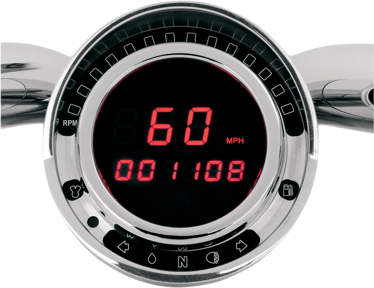 Big Dog Direct Plug-In Speedometer - Red LED