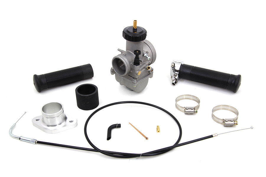 V-Twin - 38mm OKO Flatslide Carburetor Kit