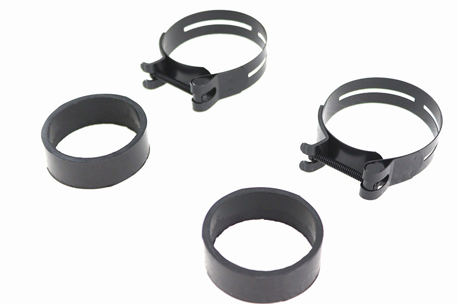 V-Twin - Black Intake Manifold Clamp Set
