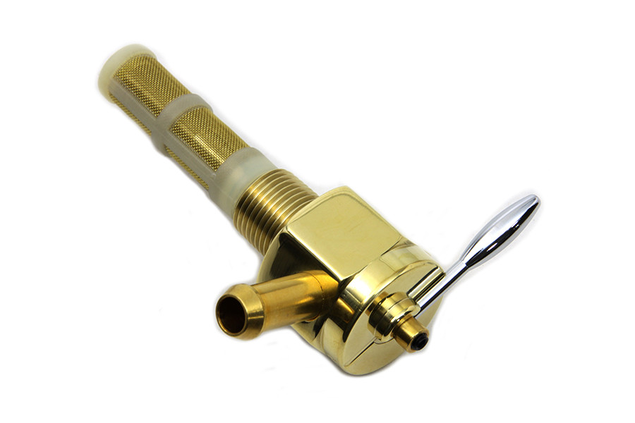 Sifton #03-0069BRR - Sifton Brass Hex Petcock 90° Right Hand Spigot