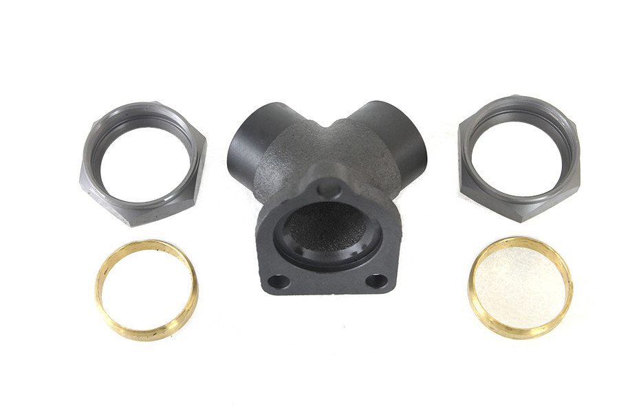 V-Twin - Zicad Plated 45 inch Intake Manifold Kit