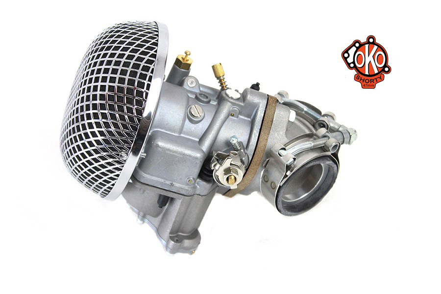 V-Twin - 47mm OKO Shorty Carburetor Kit Alloy
