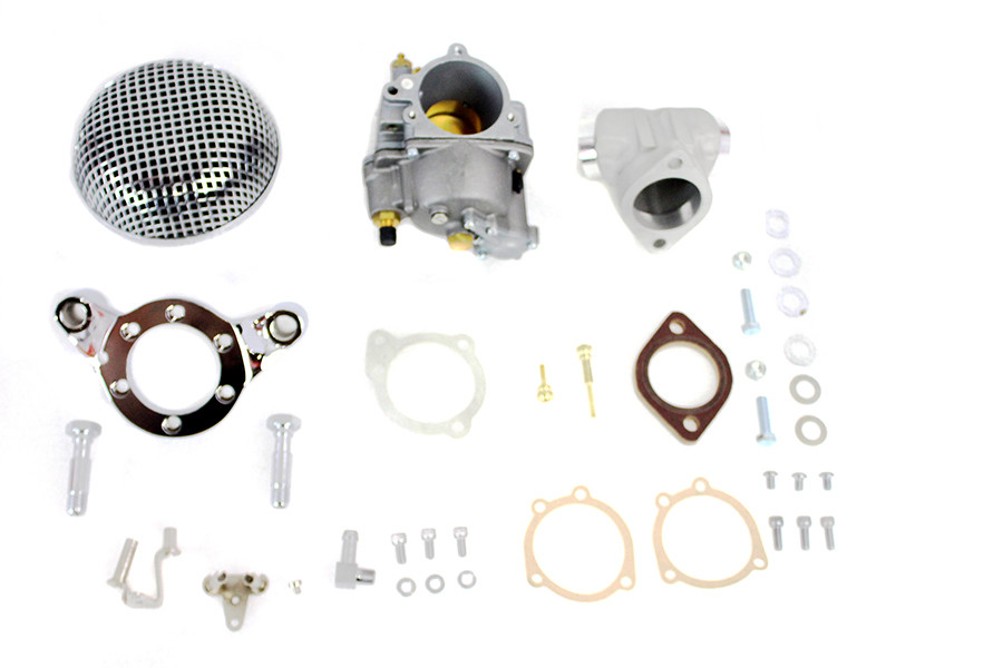 V-Twin - XL 47mm OKO Shorty Carburetor Kit Alloy