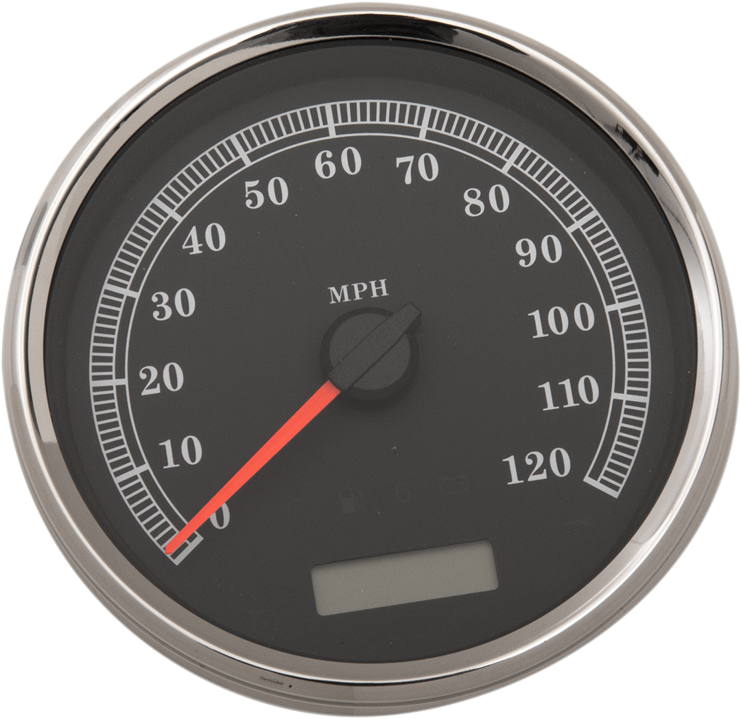 Electronic Speedometer - Black - 120 MPH