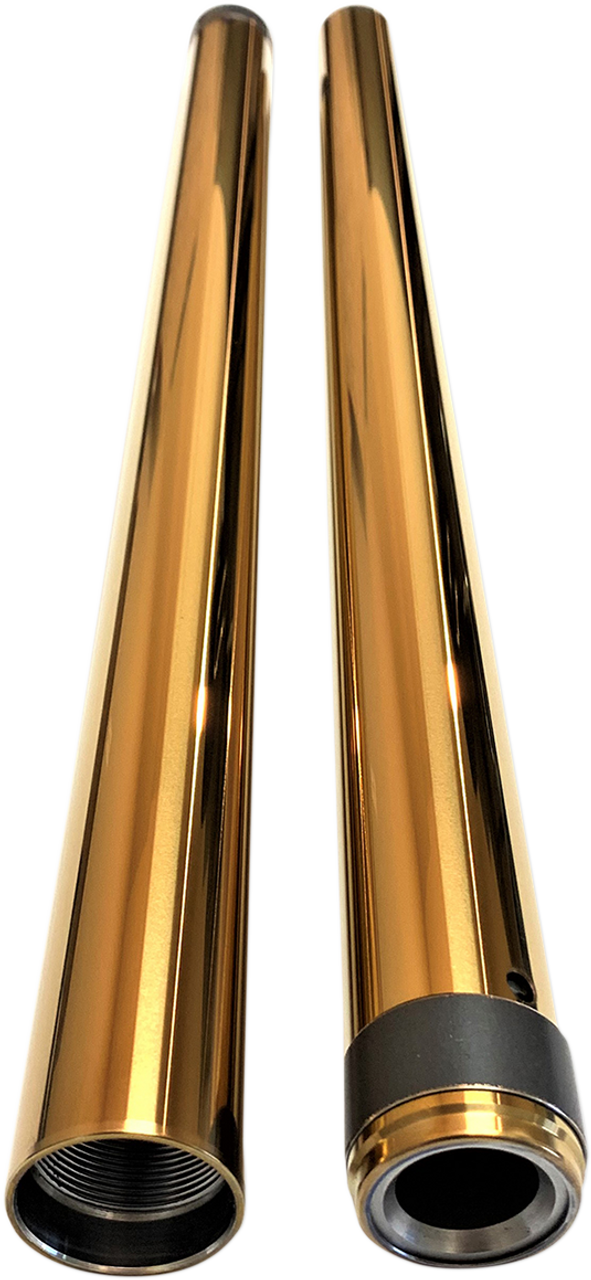 Pro-One 105030G - Fork Tube - Gold - 39 mm - 26.25" Length