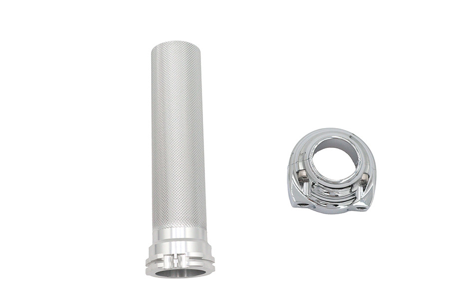 Ultima #64225C - Ultima Dual Cable Twist Grip Assembly Chrome