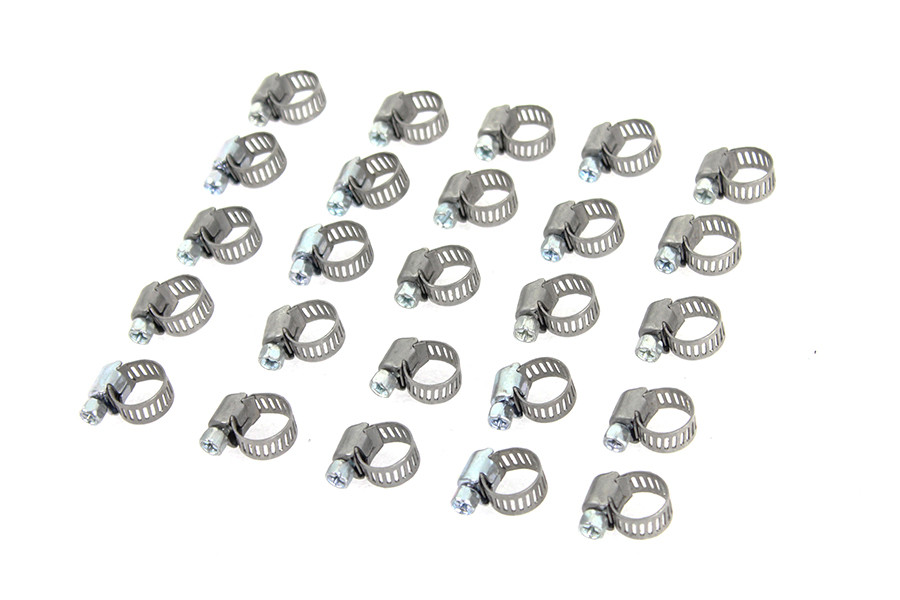 V-Twin #81021E - Stainless Steel Worm Clamp with Phillips Screw