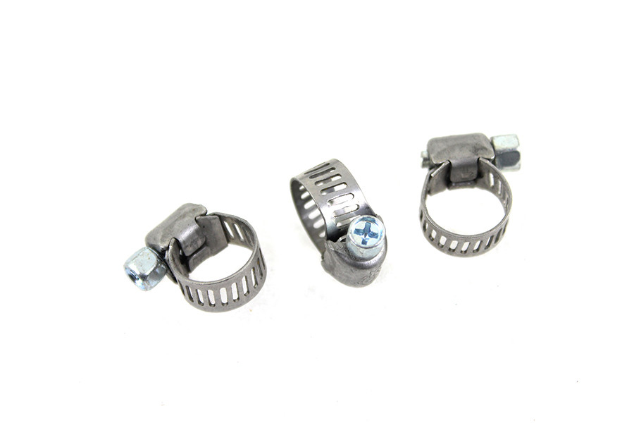 V-Twin #81021E - Stainless Steel Worm Clamp with Phillips Screw