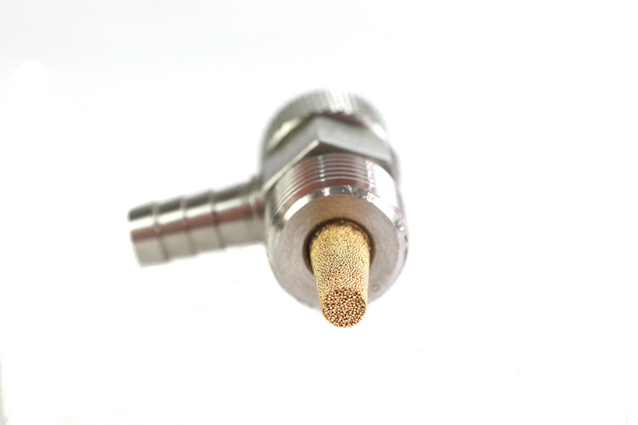 V-Twin - Stainless Steel 90° Rotary Petcock 3/8 inch