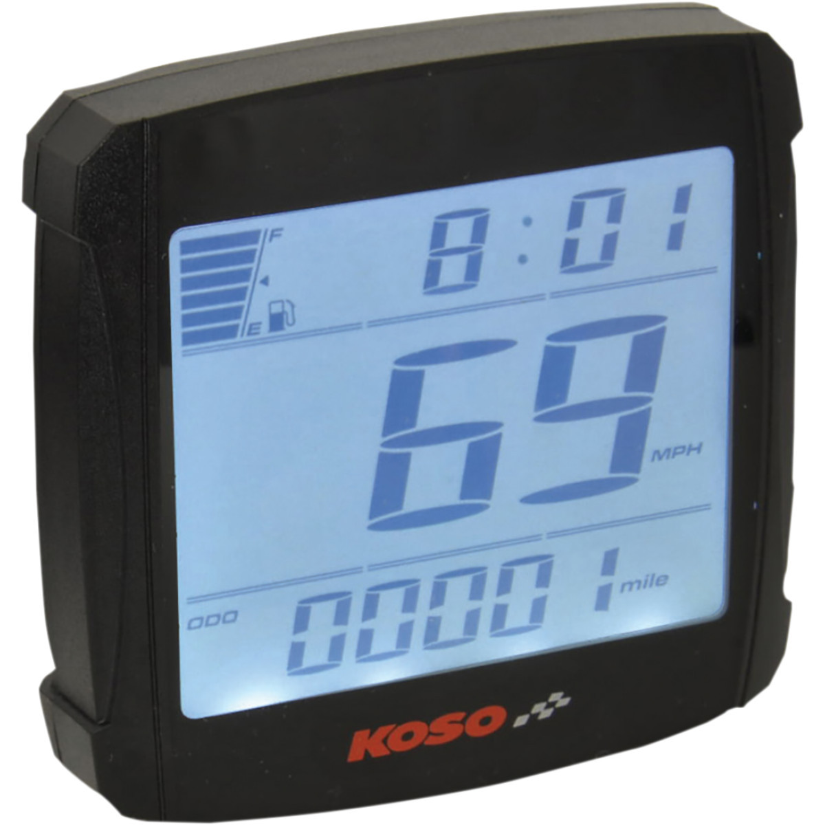 Koso North America #BB026000 - XR-01 Speedometer - 2.94" L x 3.05" W x 0.94" D