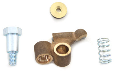 V-Twin #0129201 - Linkert Carburetor Needle Valve Lever Kit Brass