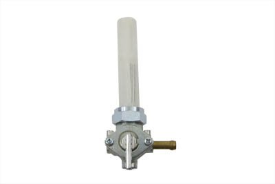 V-Twin #62167-81 - Petcock Right Outlet with Nut Alloy