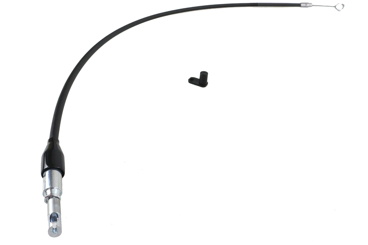 V-Twin #24019 - Upper 34 inch Clutch Cable Black
