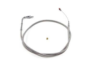 Barnett #102-30-40014-08 - 42.875 inch Braided Stainless Steel Idle Cable