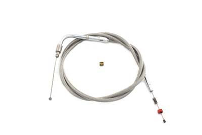 Barnett #102-31-40008 - Braided Stainless Steel Idle Cable with 41.75 inch Casing