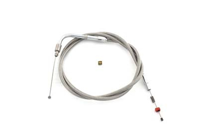 Barnett #102-31-40009 - Braided Stainless Steel Idle Cable with 40.50 inch Casing