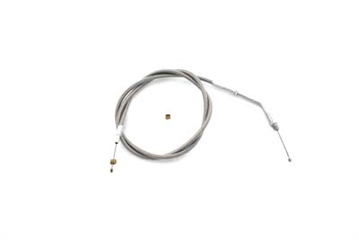 Barnett #102-31-30002 - Braided Stainless Steel Throttle Cable with 38 inch Casing