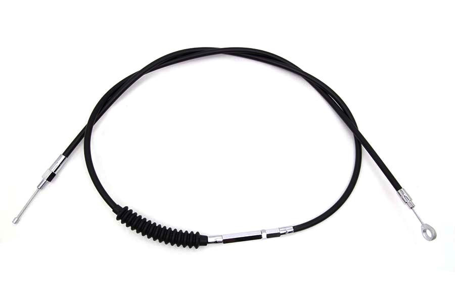 V-Twin #H11-7010V-4 - 72.69 inch Black Vinyl Clutch Cable