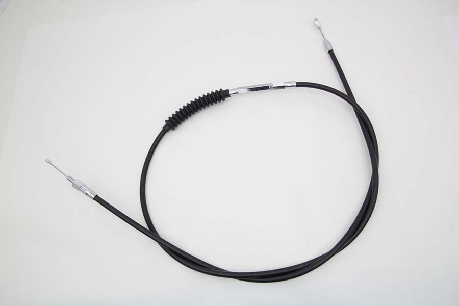 V-Twin #H11-7010V-8 - 76.69 inch Black Vinyl Clutch Cable