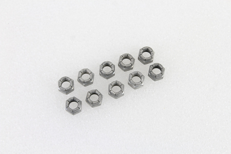 V-Twin #70992532 - Flexloc Nuts 3/8 inch-24 Cadmium