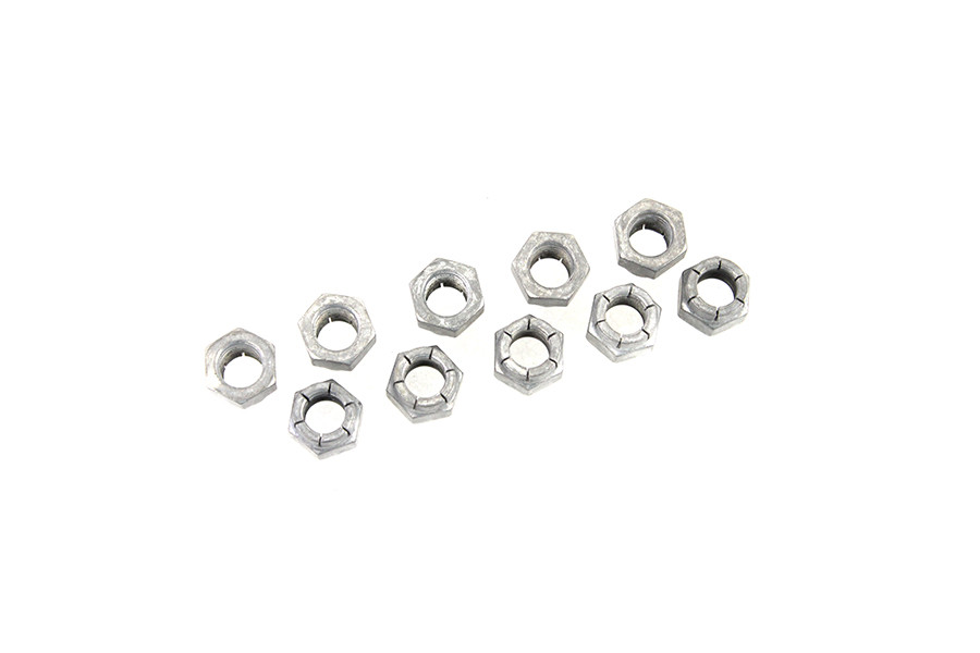 V-Twin #70992532 - Flexloc Nuts 3/8 inch-24 Cadmium
