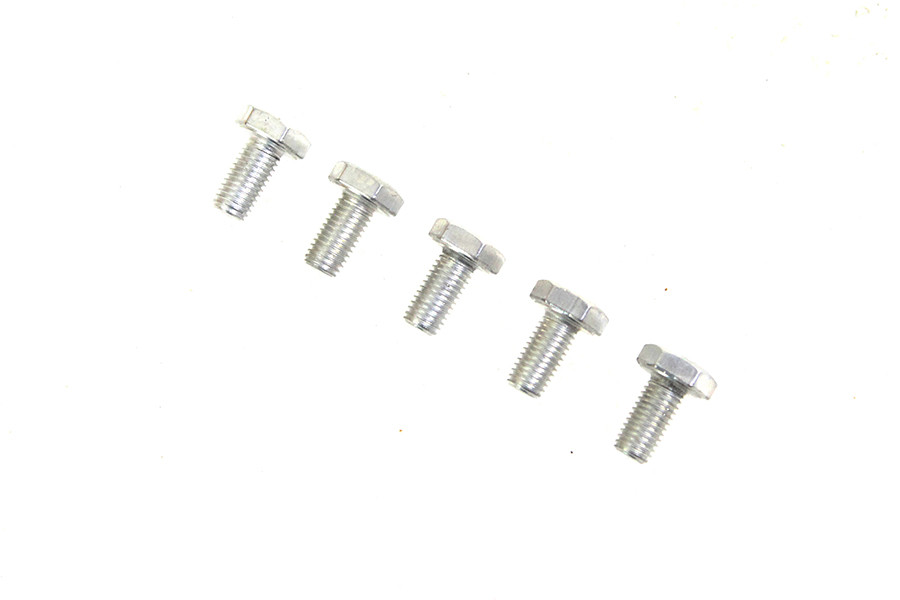 V-Twin #1040-5PK - Shift Gate Hex Screw Zinc Plated
