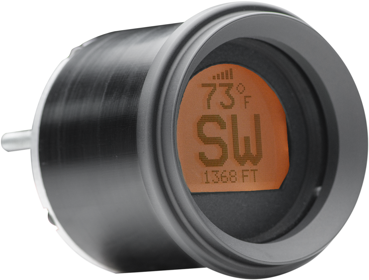 2-3/16" Stand-Alone LCD GPS Compass - Black/Black