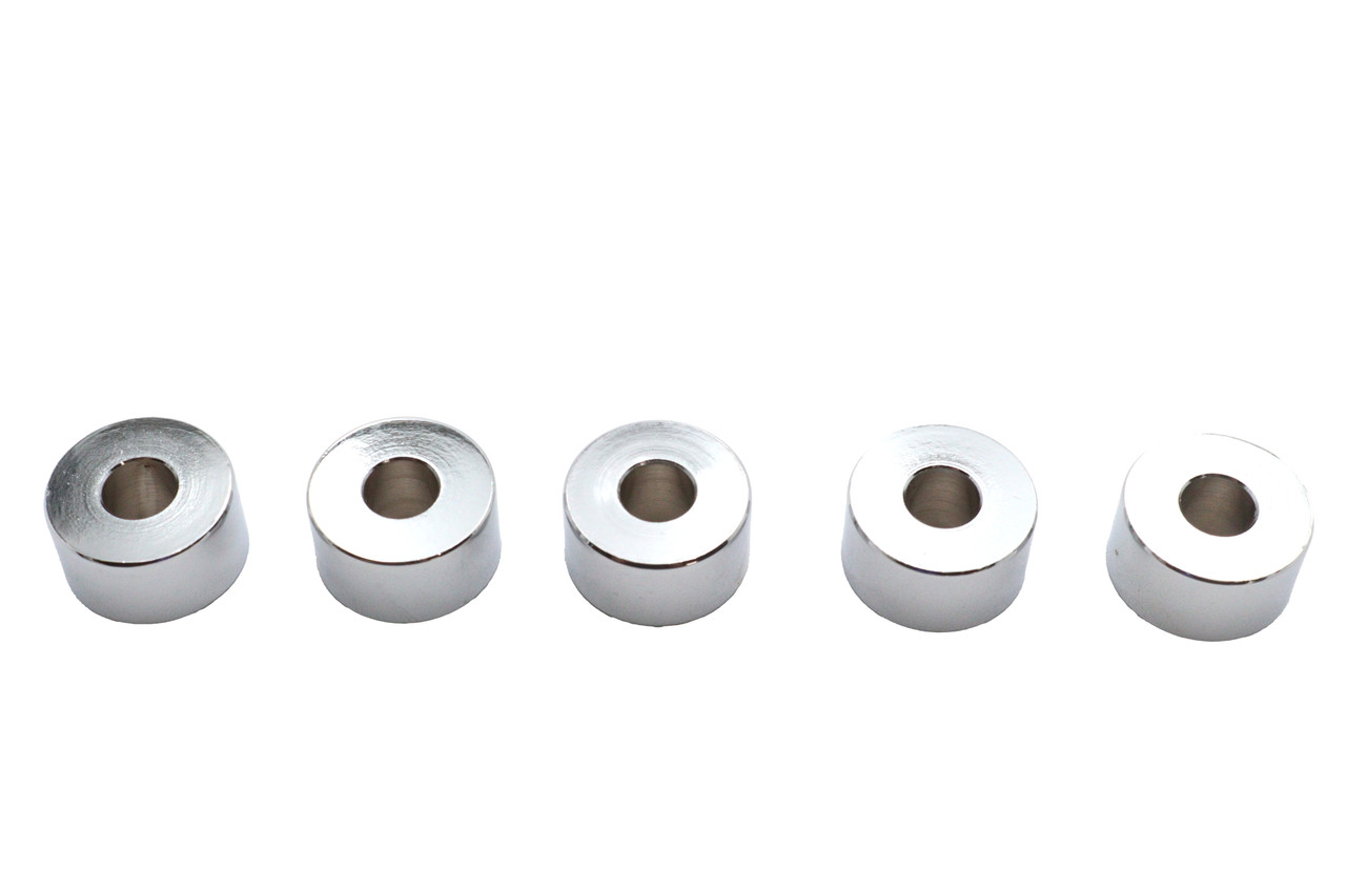 V-Twin - Chrome Spacers 1/2 inch x 5/8 inch x 1-1/4 inch
