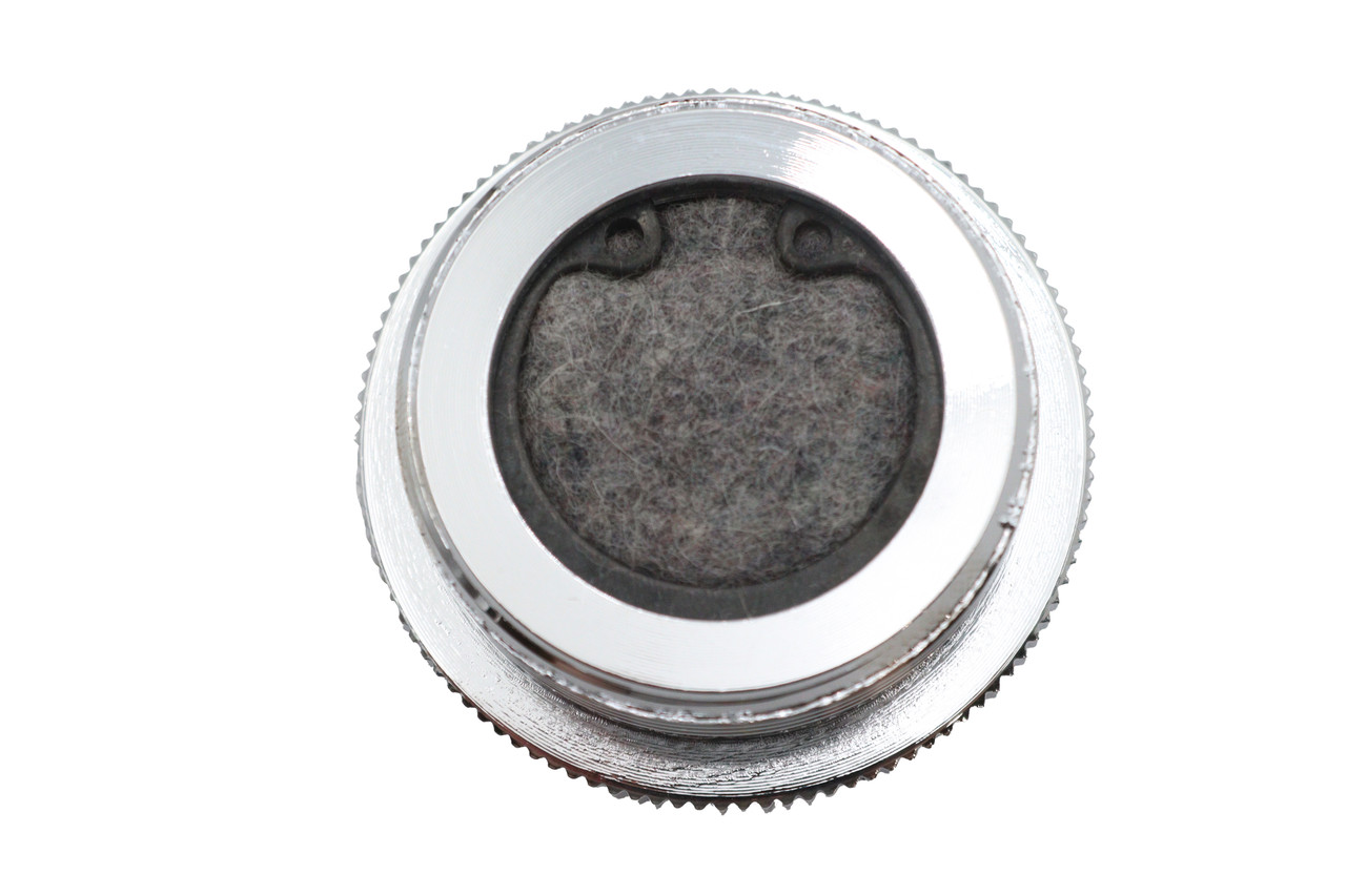 V-Twin #37.0452 - Primary Cover Filler Cap Chrome