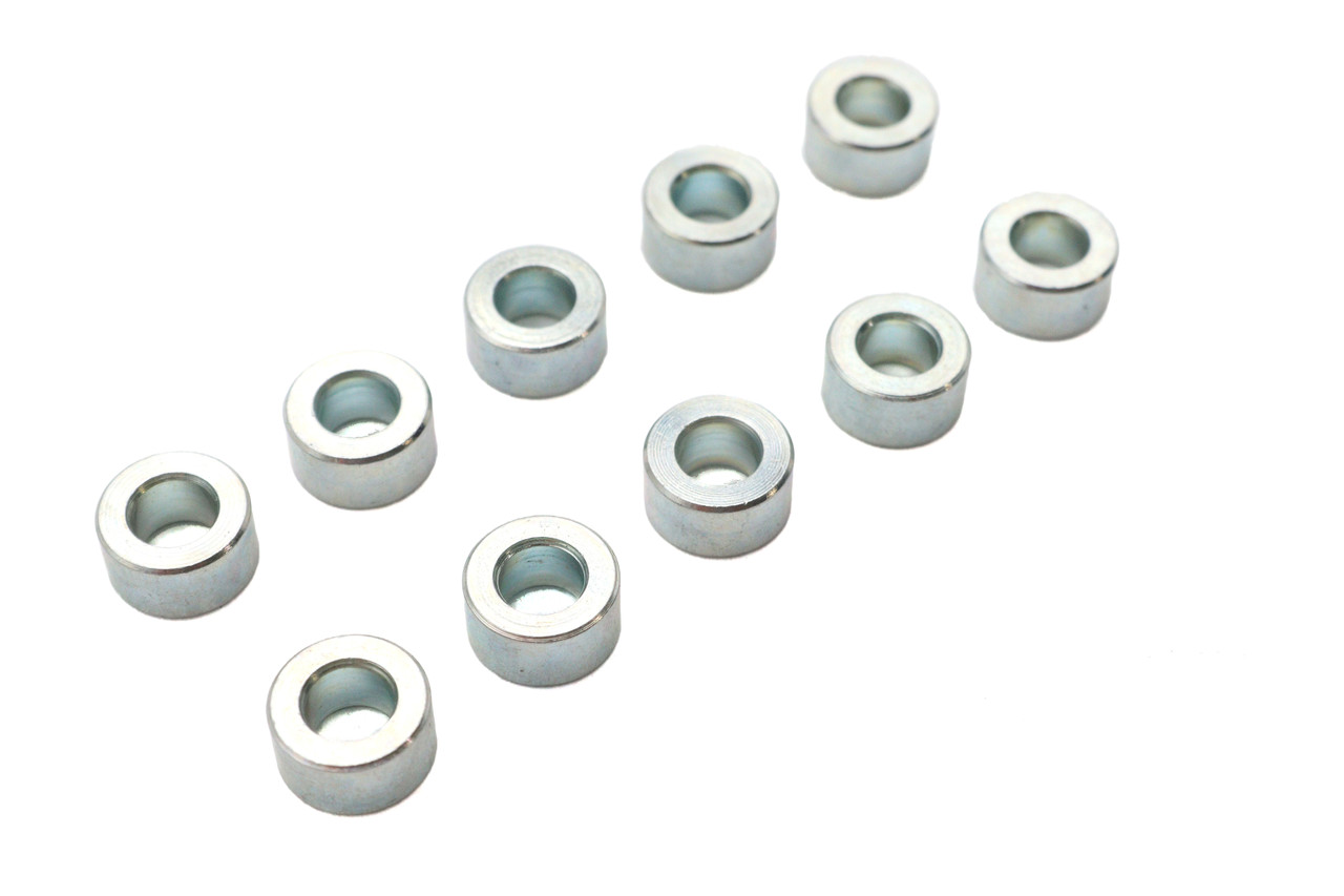 V-Twin - Chrome Steel Spacers 1/4 inch x 15/32 inch x 1/4 inch