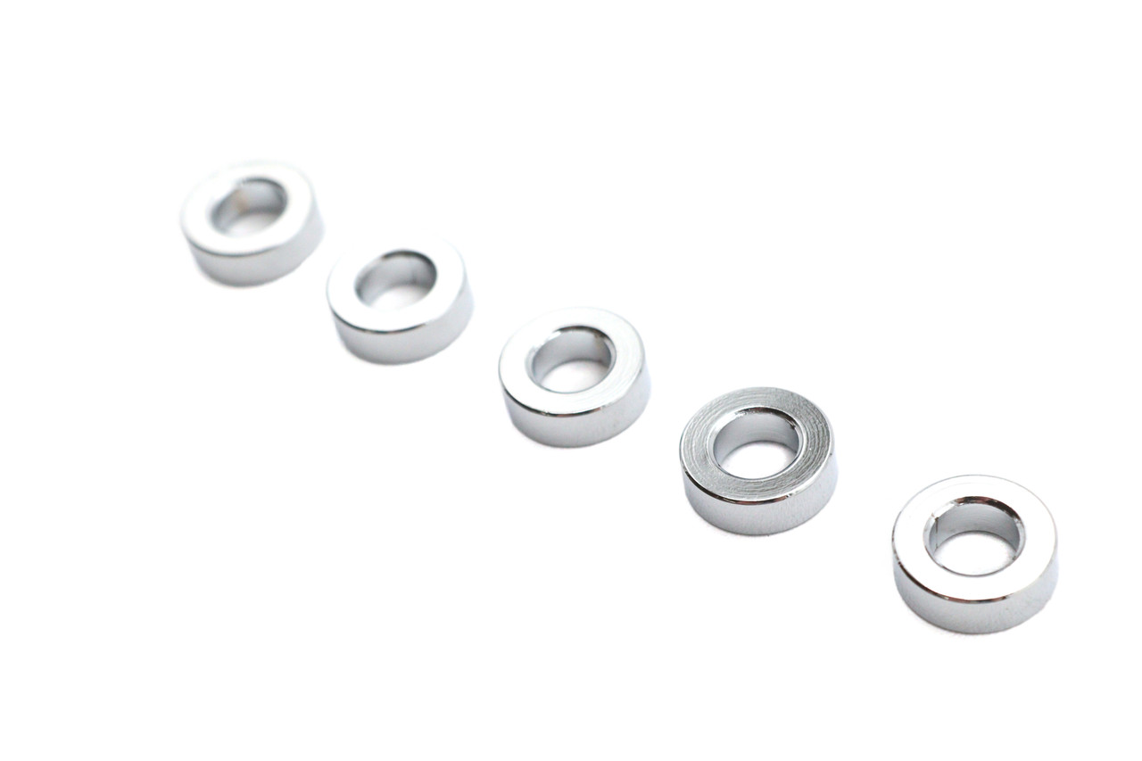 V-Twin - Chrome Spacers 1/4 inch X 1/2 inch X 3/32 inch