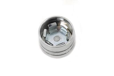 V-Twin - Rocker Box Cover Screw Cover Set Chrome