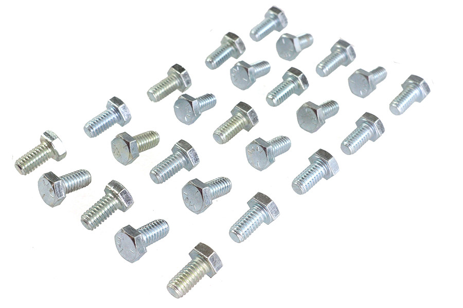 V-Twin - Hex Cap Bolts Zinc 5/16 inch X 5/8 inch