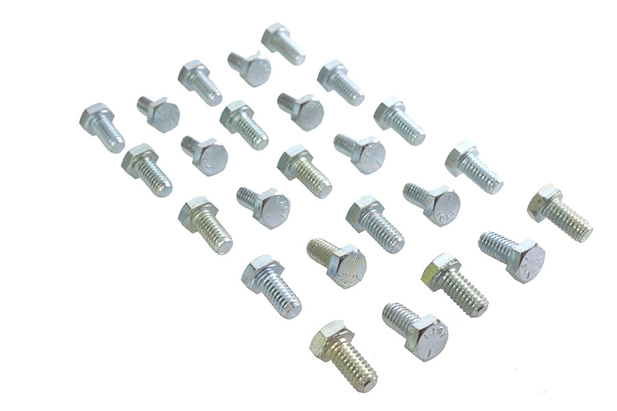 V-Twin - Hex Cap Bolts Zinc 5/16 inch X 5/8 inch