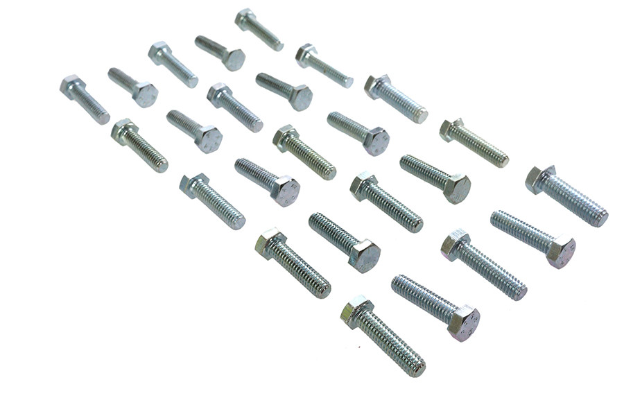V-Twin #3926 - Hex Cap Bolts Zinc 5/16 inch X 1-1/4 inch