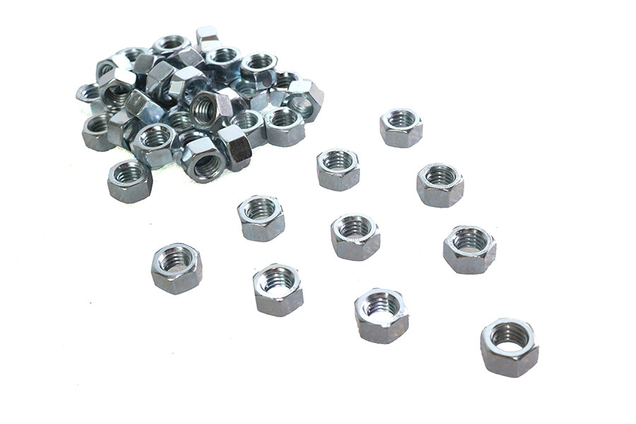 V-Twin - Zinc Hex Nuts 3/8 inch-16 Standard