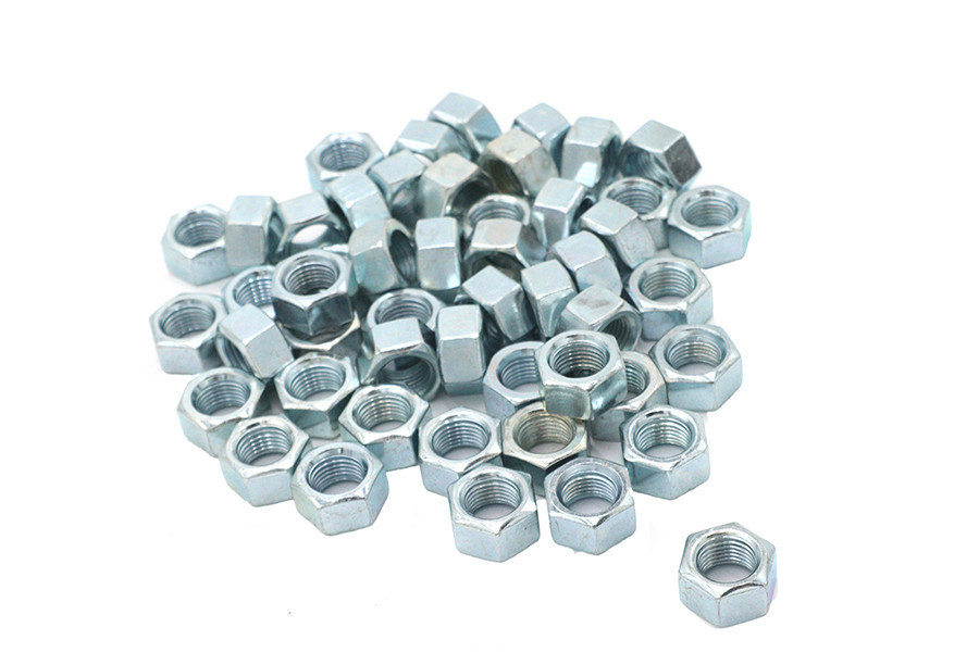 V-Twin - Zinc Hex Nuts 1/2 inch-20 Standard