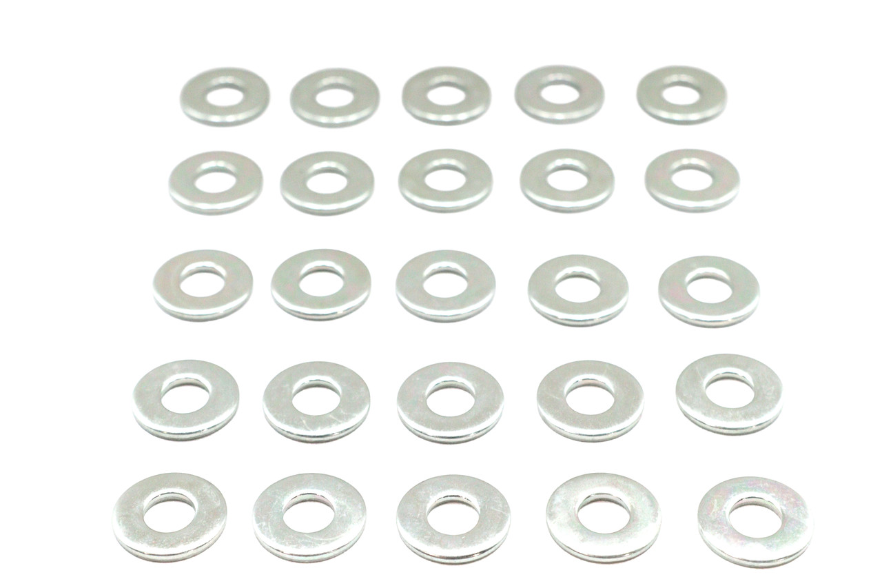 Eastern #A-6703 - Zinc Flat Washers 1/4 inch Inner Diameter
