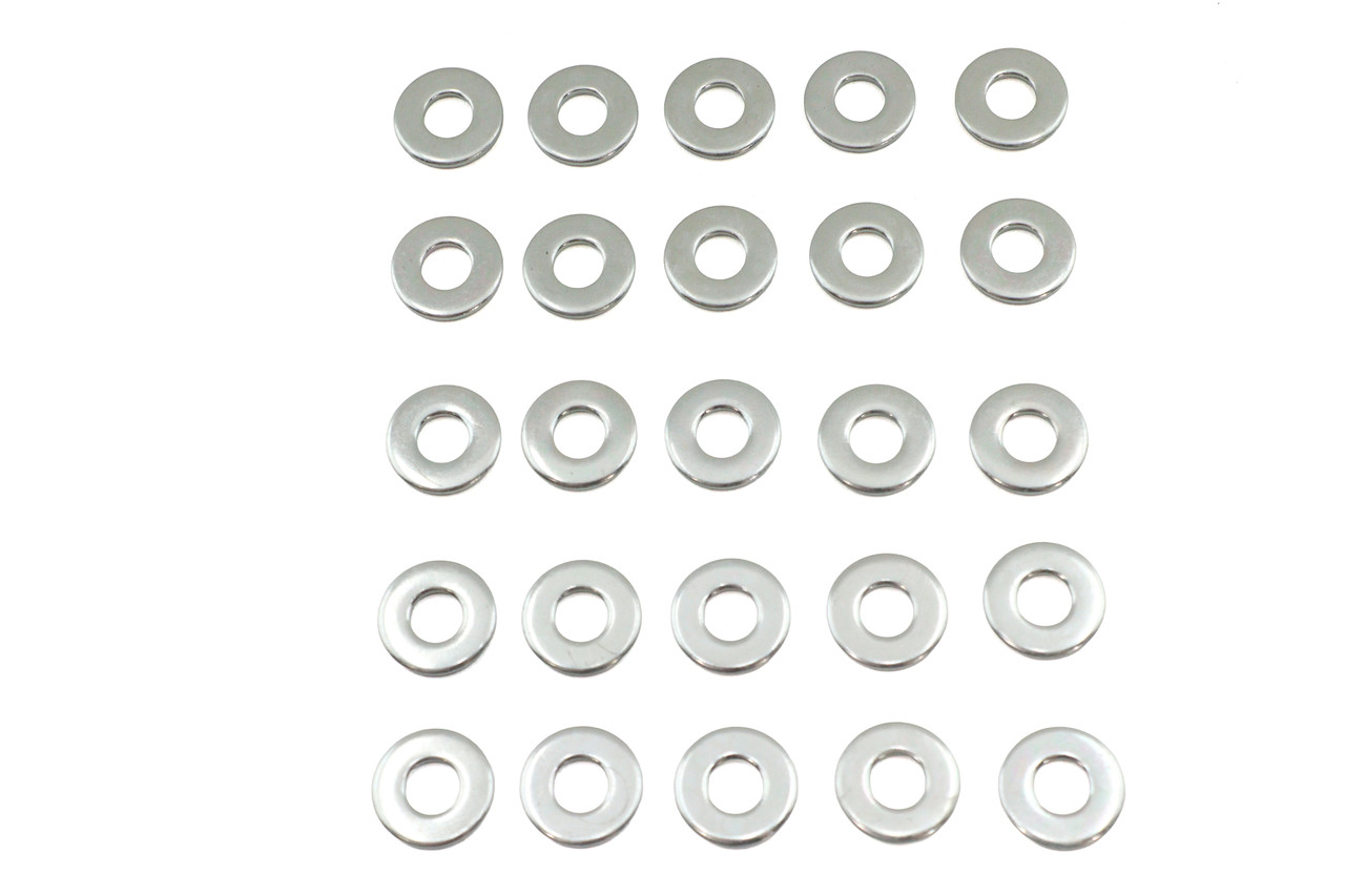 Eastern #A-6703 - Zinc Flat Washers 1/4 inch Inner Diameter