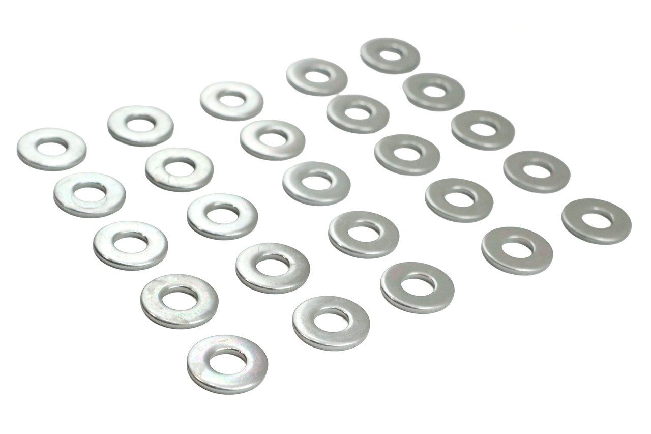 Eastern #A-6703 - Zinc Flat Washers 1/4 inch Inner Diameter