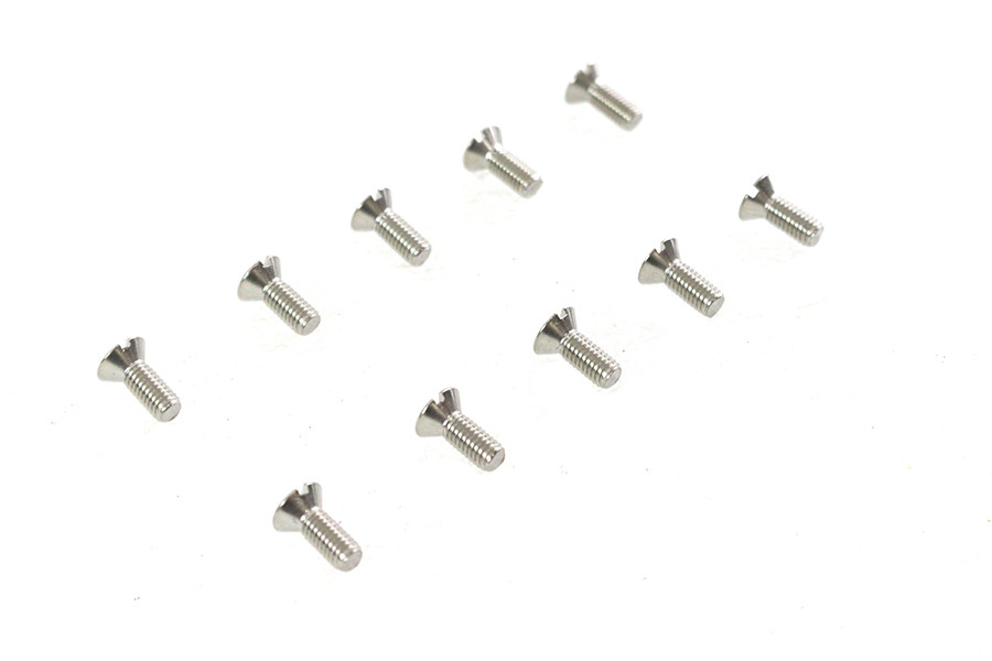 V-Twin - Flathead Screws 10-32 X 1/2 inch Stainless Steel