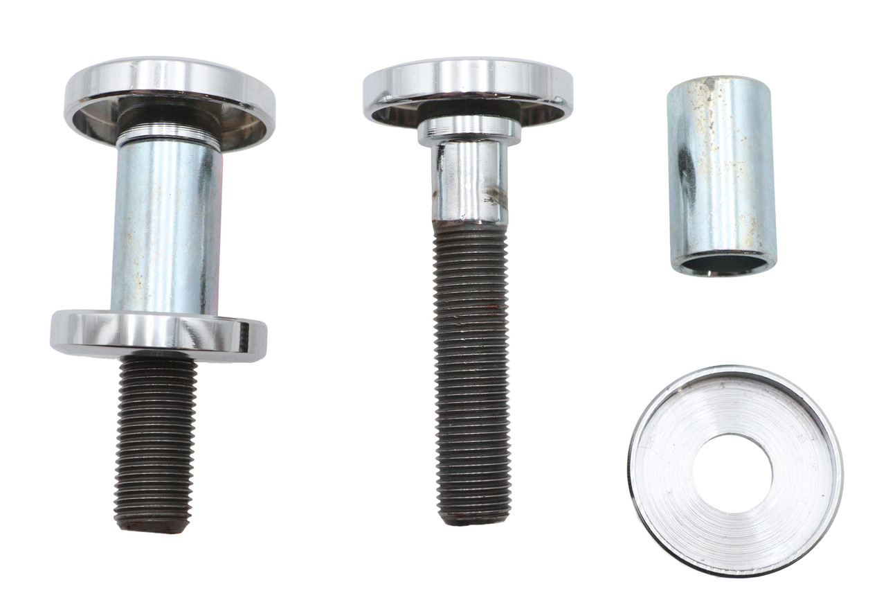 V-Twin #57-0019 - Wyatt Gatling Riser Bolt Kit Allen Type Chrome