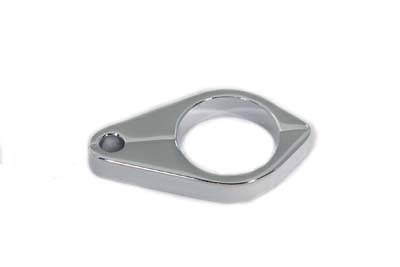 V-Twin #11-0255 - Billet Cable Clamp Chrome