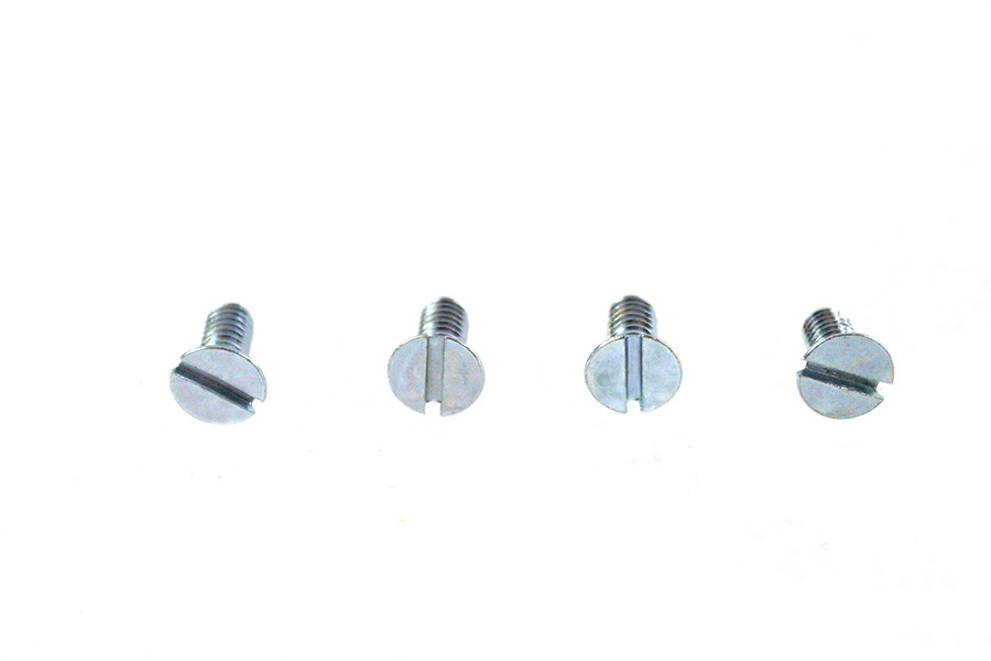V-Twin #67393728 - 8-32 x 3/8 inch Flat Head Slotted Screw Zinc