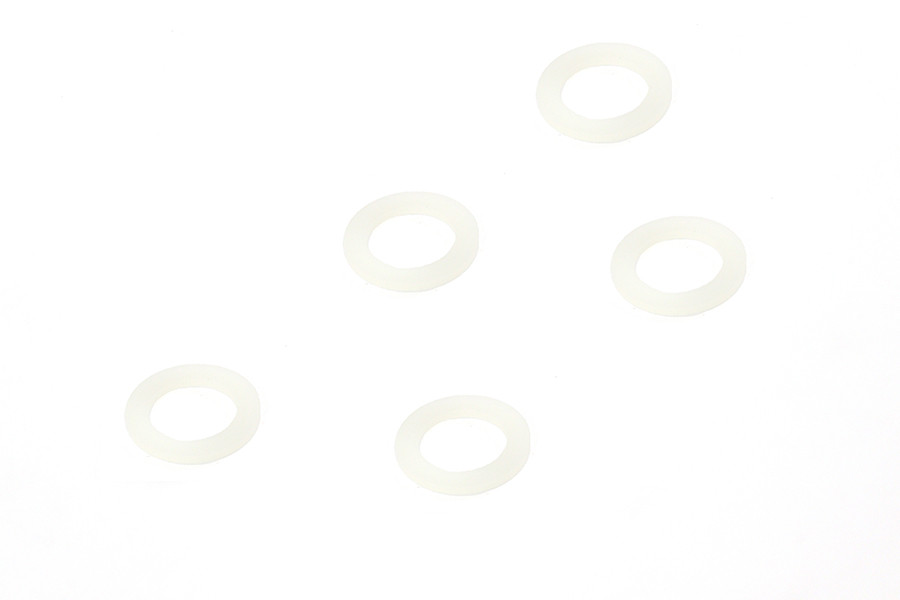 V-Twin #90295A492 WHITE - Nylon Washer 1/2 inch Inner Diameter