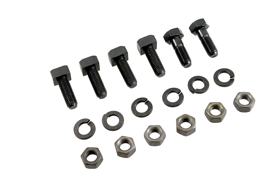 V-Twin - Seat Spring Yoke Bracket Mounting Kit Parkerized