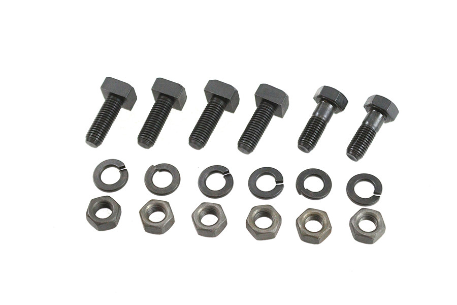 V-Twin - Seat Spring Yoke Bracket Mounting Kit Parkerized