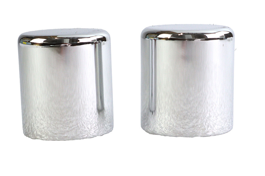 V-Twin #C77-0098 - Large Magnetic Docking Points Cover Set Chrome